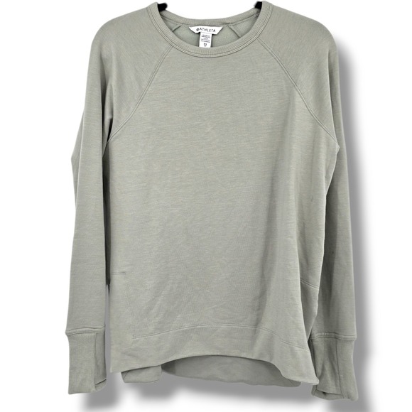 Athleta XS Sweatshirt‎ Long Sleeve Casual Athleisure Comfy Pullover - Picture 1 of 10